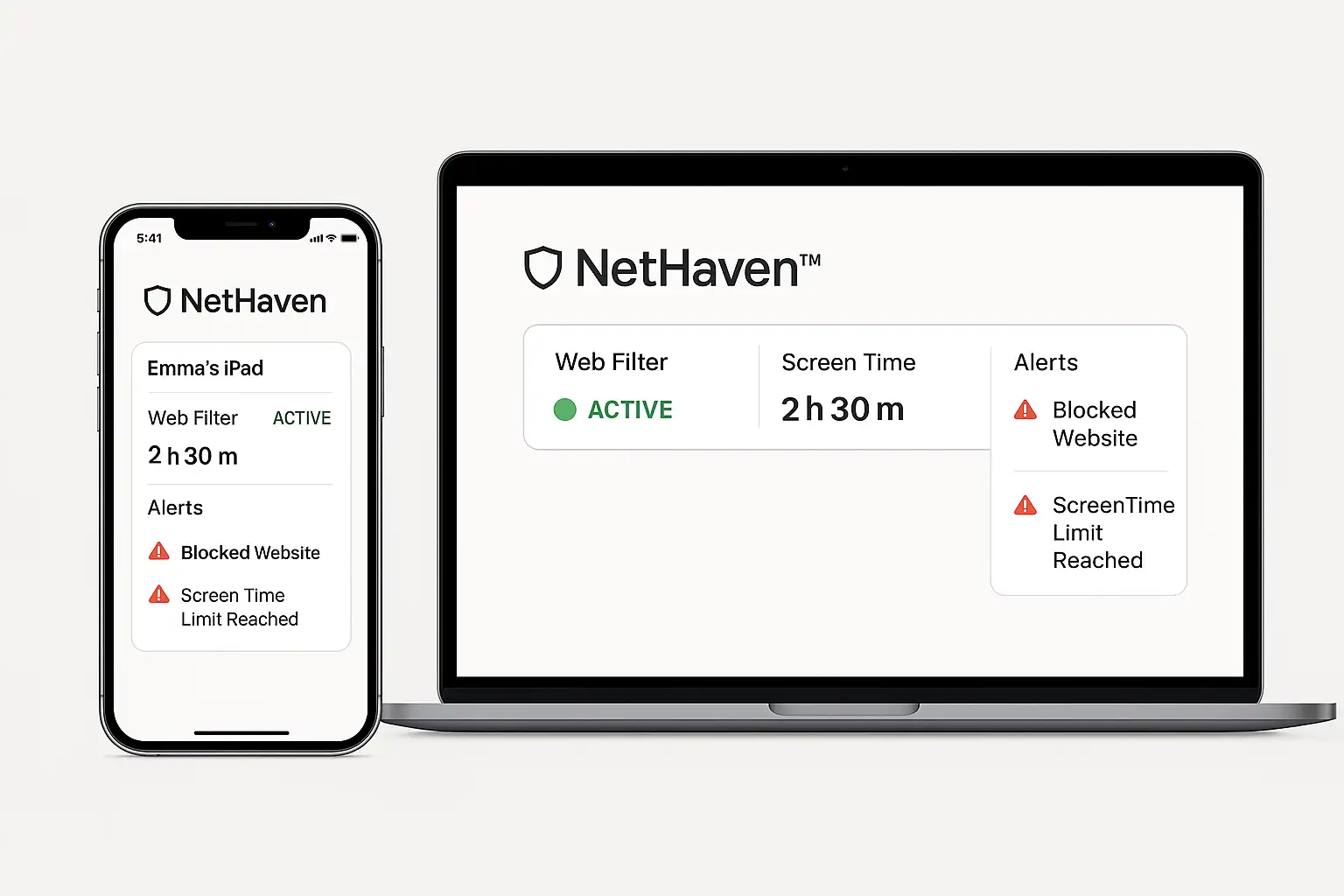 NetHaven AI-powered parental control by Saffron Guru