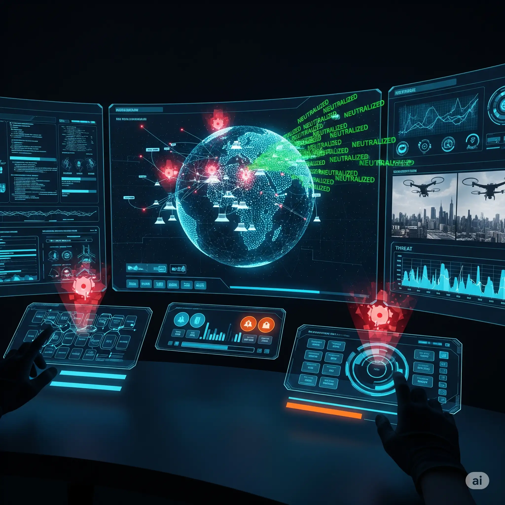 Saffron Guru real-time threat monitoring dashboard