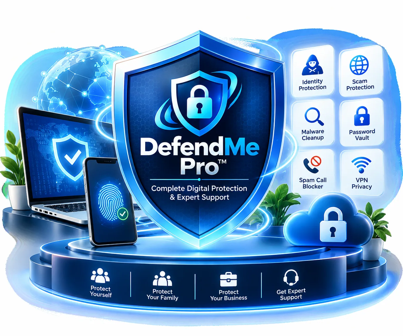 DefendMe PRO™ online protection by Saffron Guru
