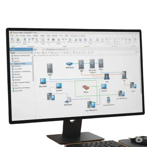 Visio 2019 / 2021 Pro from Saffron Guru