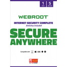 Webroot Secure Anywhere Internet Security Complete PCs, Macs, Tablets or Smartphones** +25GB Storage